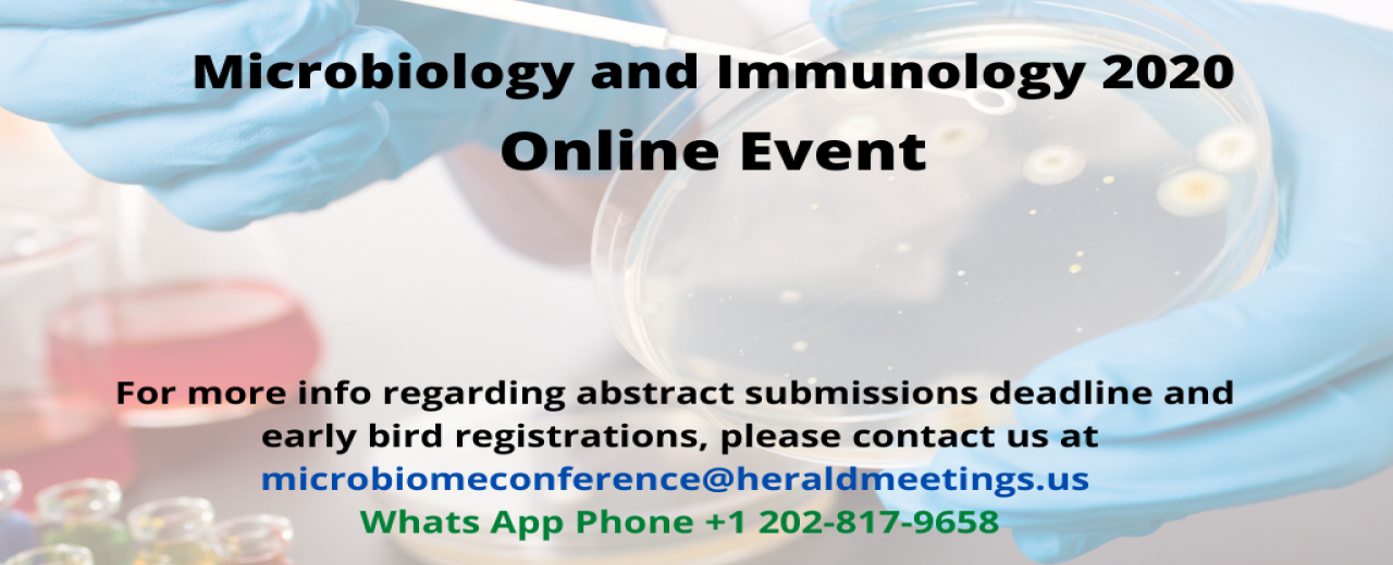 Microbiology Immunology Herald Meetings Conference 2020